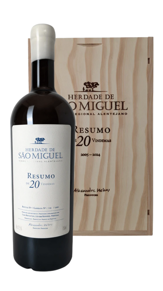 HERDADE de SÃO MIGUEL Resumo de 20 Vindimas Branco 2005 -2024