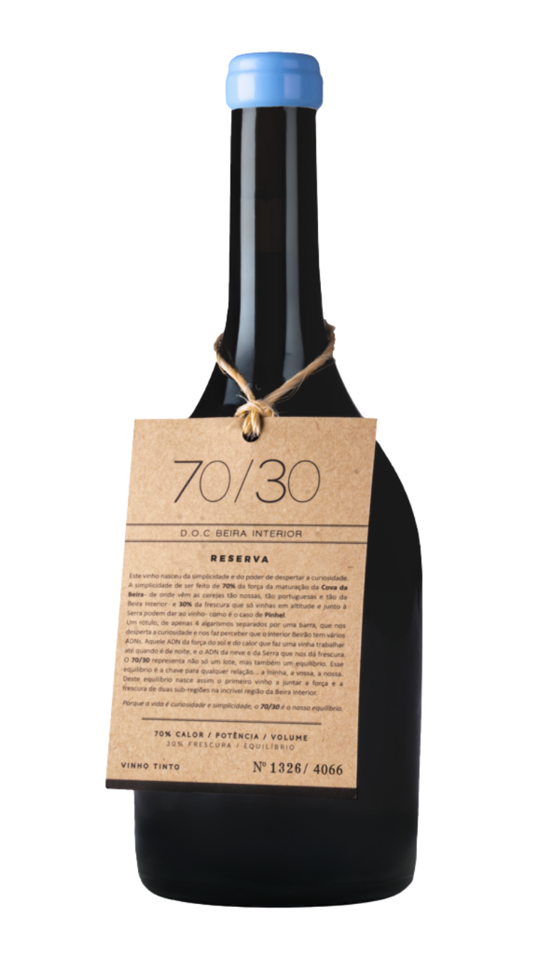 70/30 Tinto Reserva 2020  DOC Beira Interior