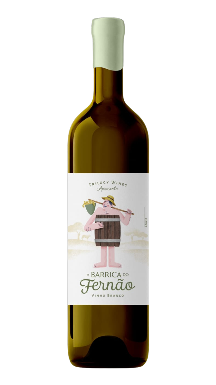 A BARRICA DO FERNÃO  By Trilogy Wines Branco 2023 (produzidas 1000 garrafas)
