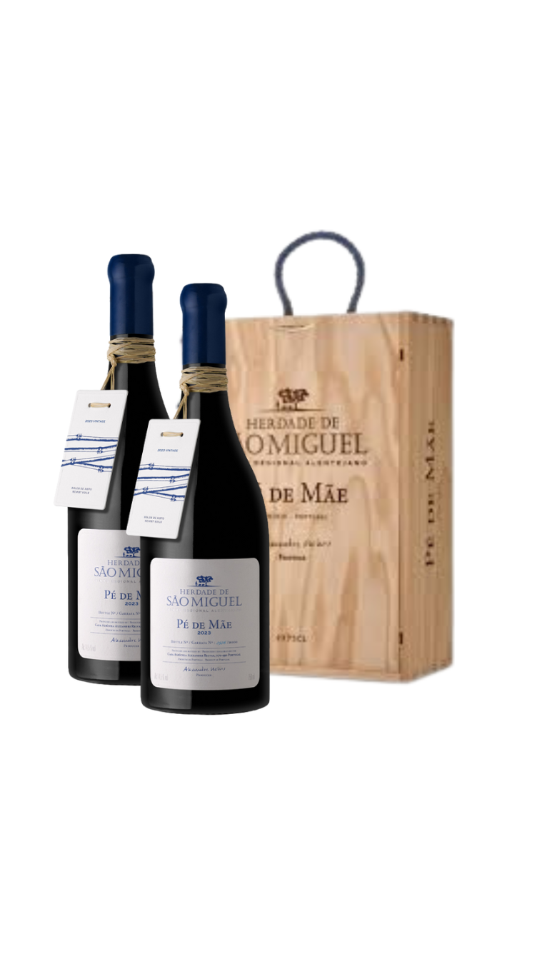 HERDADE DE SÃO MIGUEL Pé De Mãe Tinto 2023 IG Alentejo - Conjunto 2 garrafas